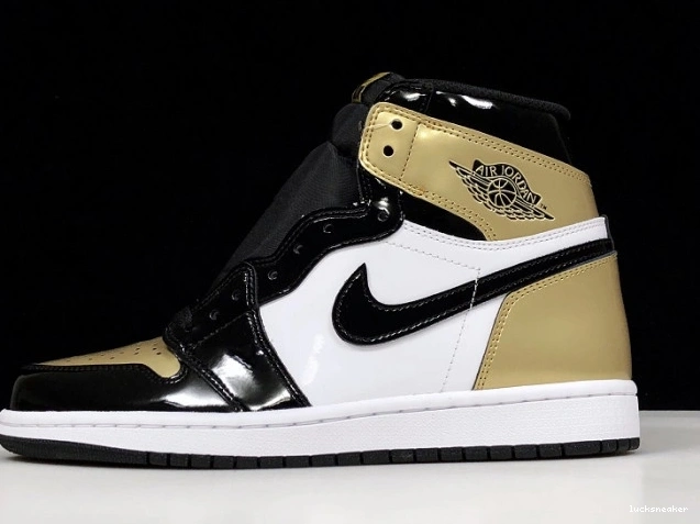 Cheap LUCY 861428-007 Retro 1 Air Glod High Jordan Toe 0721